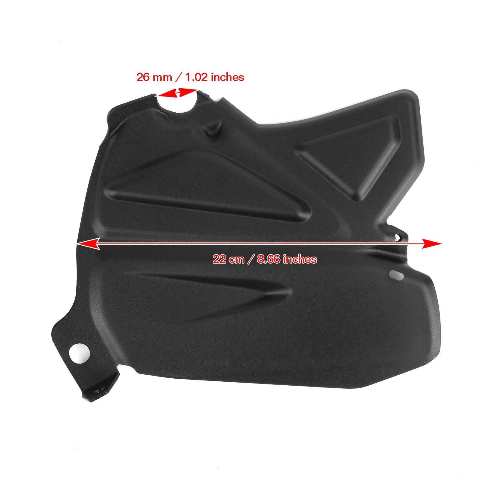 Protección de la cubierta del guardabarros de los pies/pies del pasajero para BMW R1200RT LC 2014+ Genérico