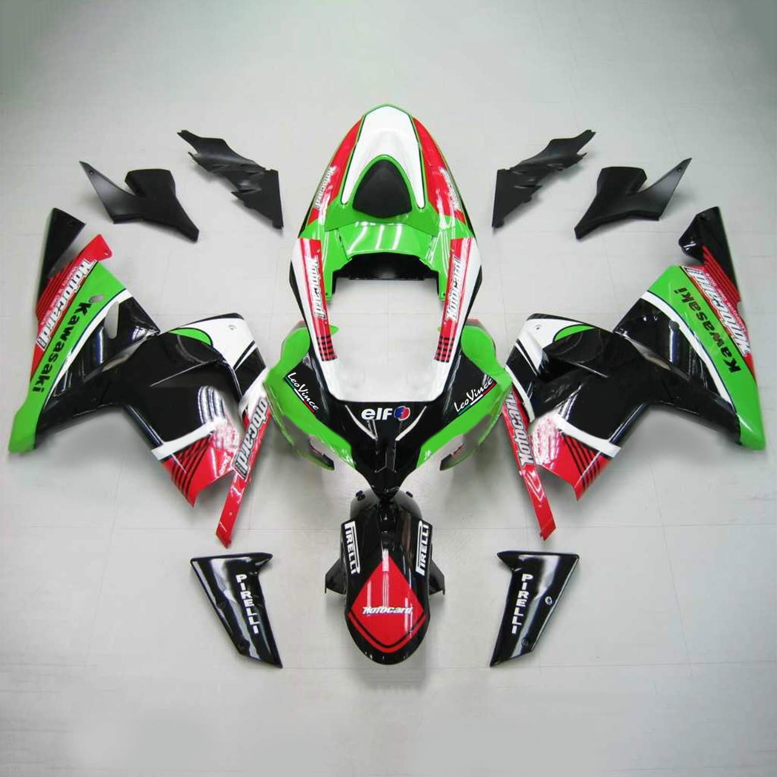 Kit Carenado Para Kawasaki ZX10R 2004-2005 Genérico