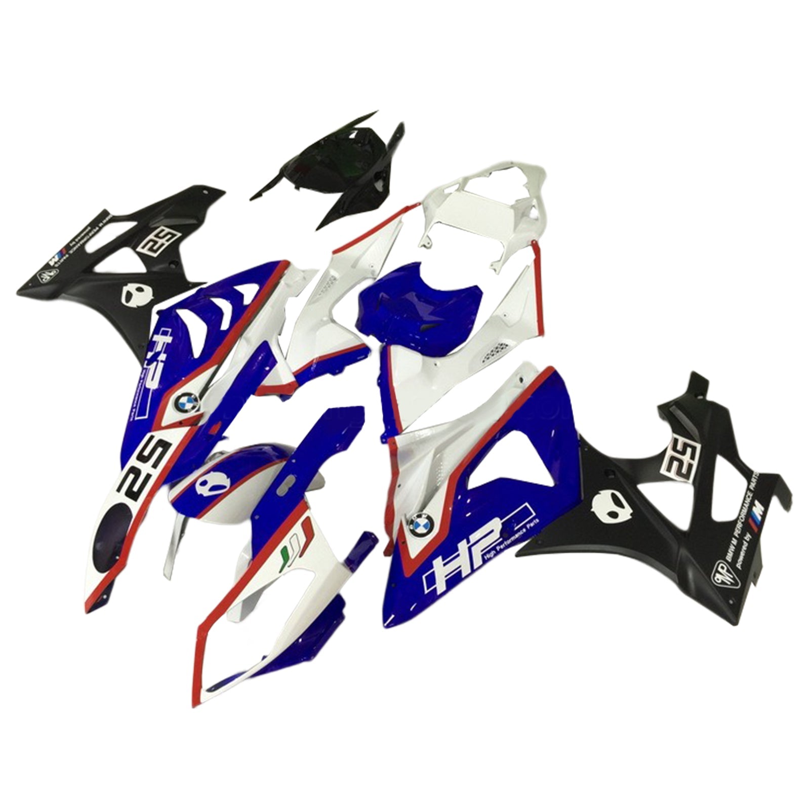 Amotopart BMW S1000RR 2009-2014 Kit Carenado Carrocería Plástico ABS