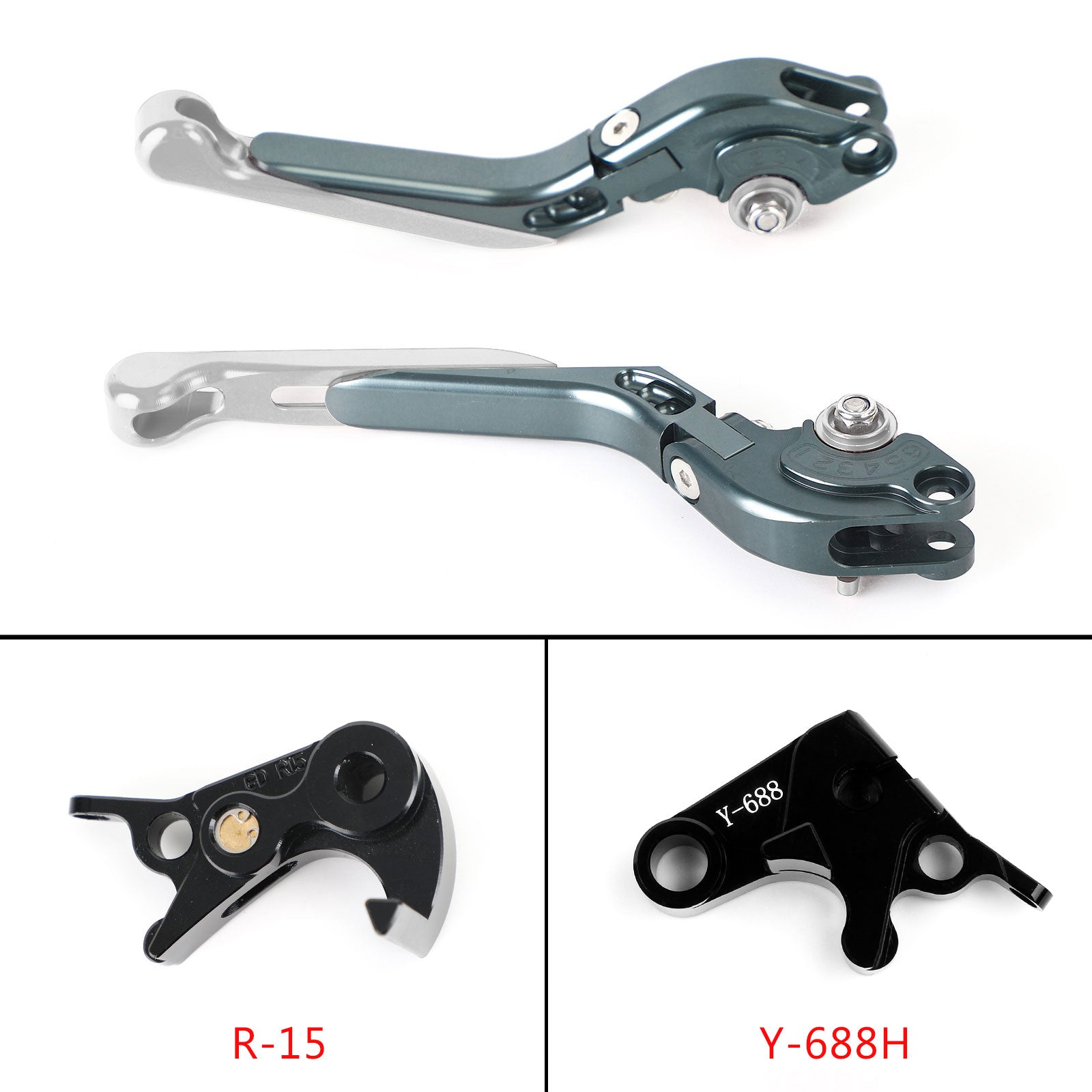 Adjustable Clutch Brake Lever for Yamaha MT-09 Tracer 900/GT 21-22 YZF R6 17-20 Generic