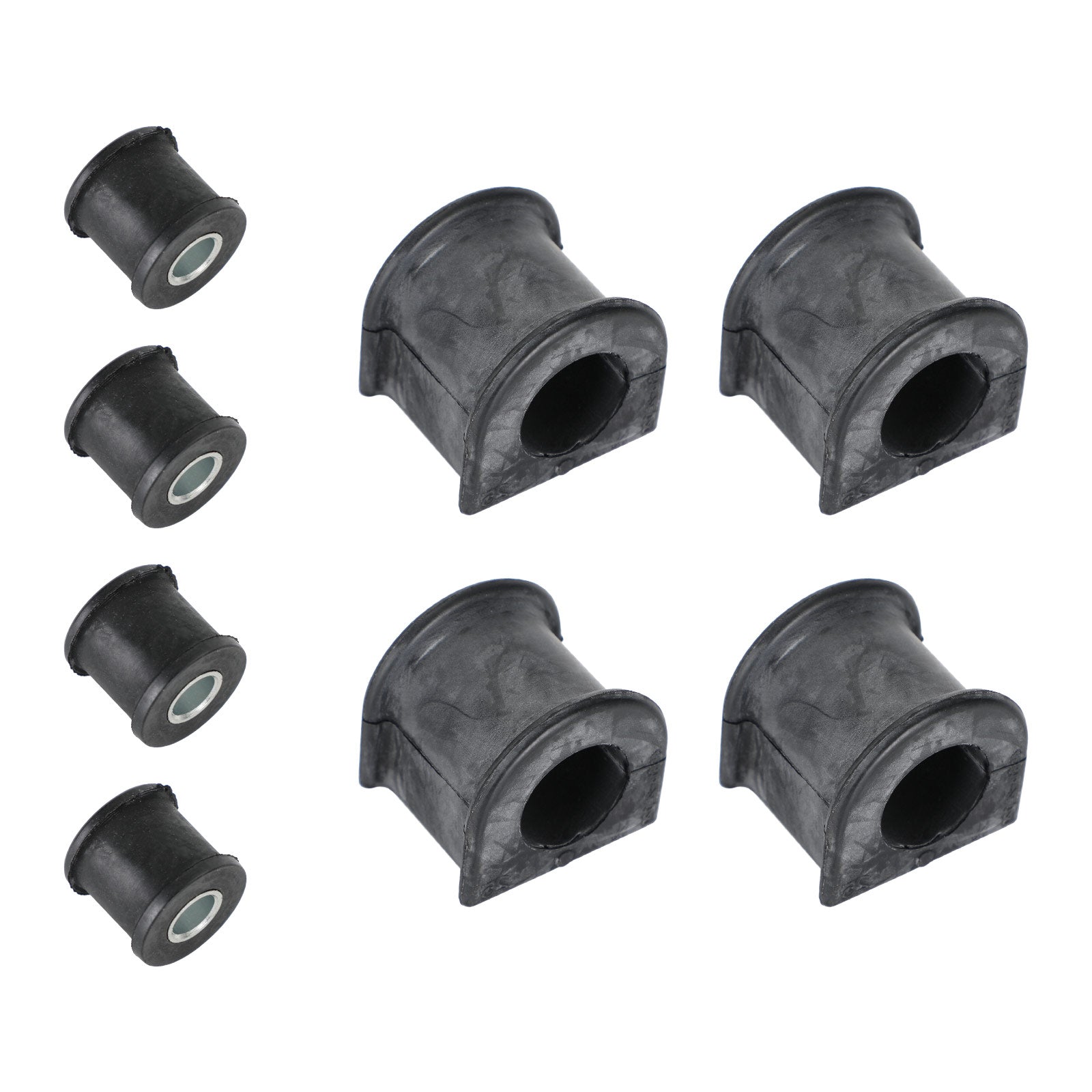 8Pcs Front+Rear Sway Bar Bushes Kit For Toyota Landcruiser 80 Series 1993-1997 Generic