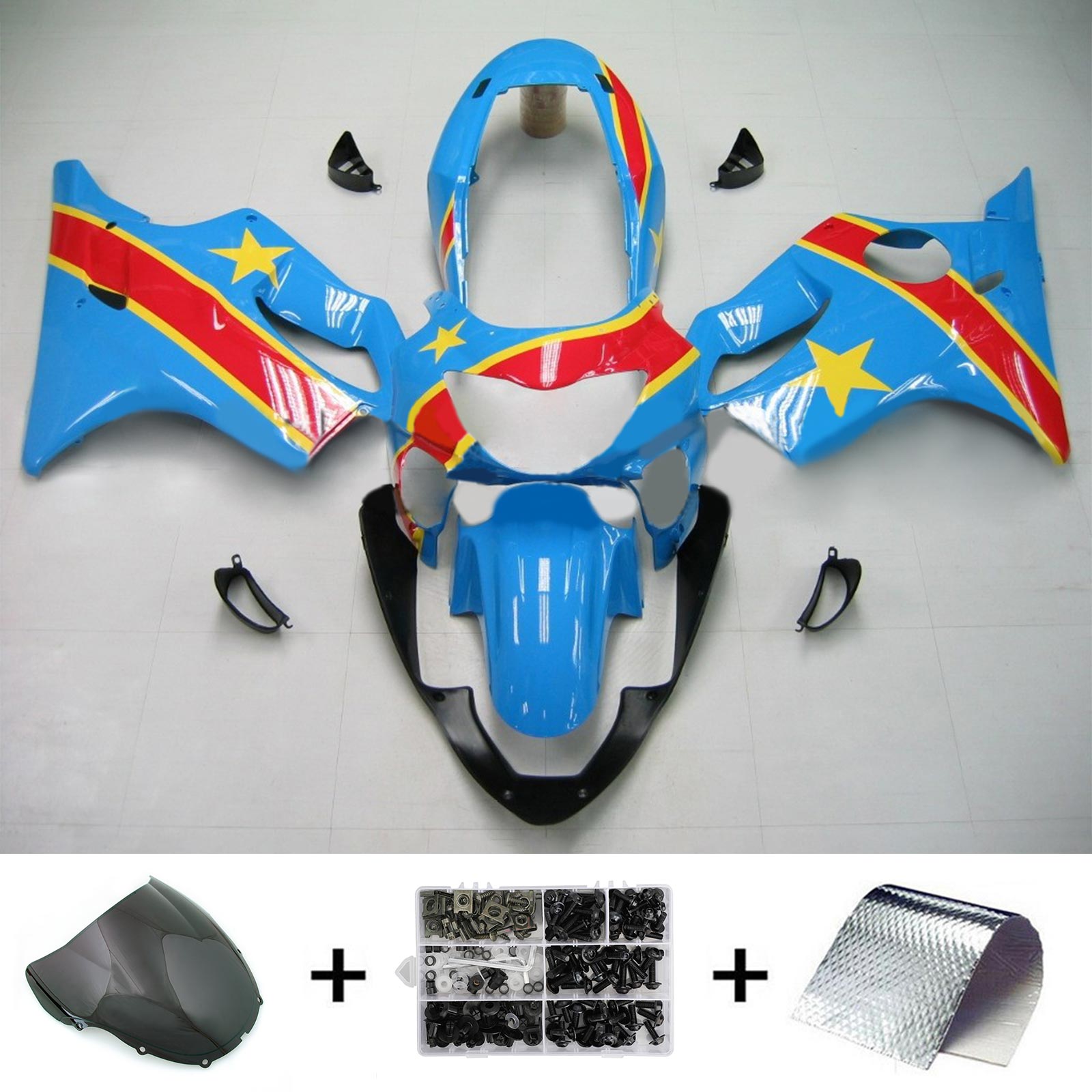 Honda CBR600F4 1999-2000 Fairing Kit Bodywork Plastic ABS