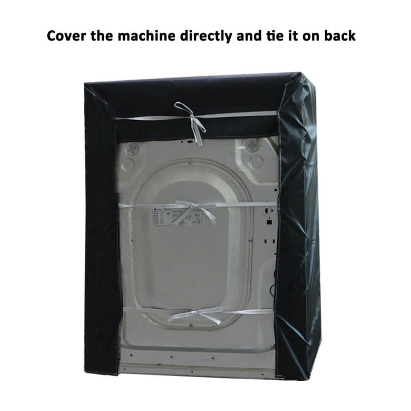 Cubierta superior a prueba de polvo para lavadora a prueba de agua, protección para lavadora y secadora de carga frontal