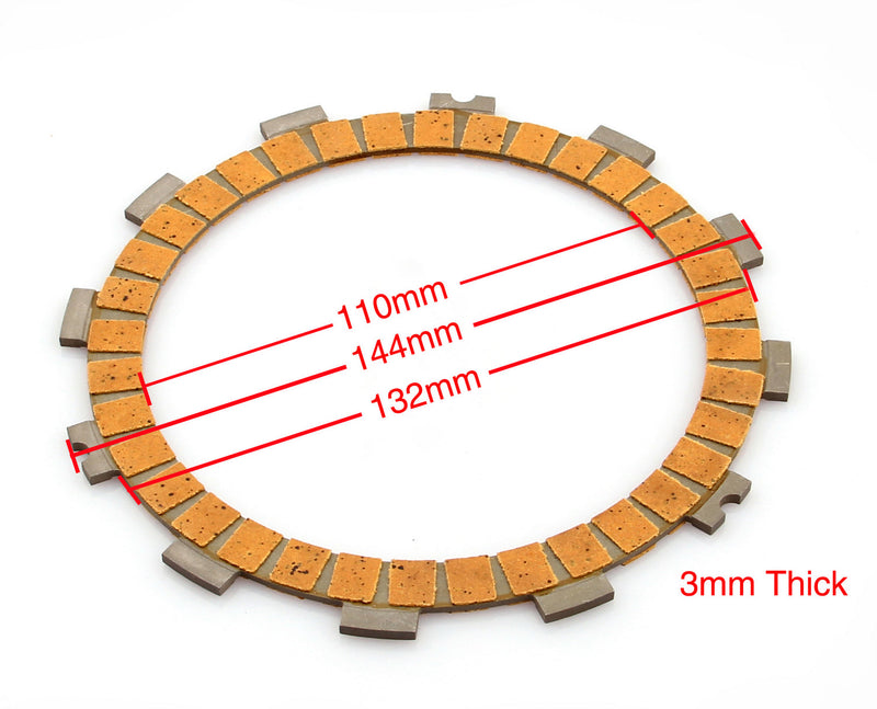 مجموعة لوحات القرص مجموعة القابض لسوزوكي GSXR1000 2005-2008 GSXR600/750 2006-2009 عام