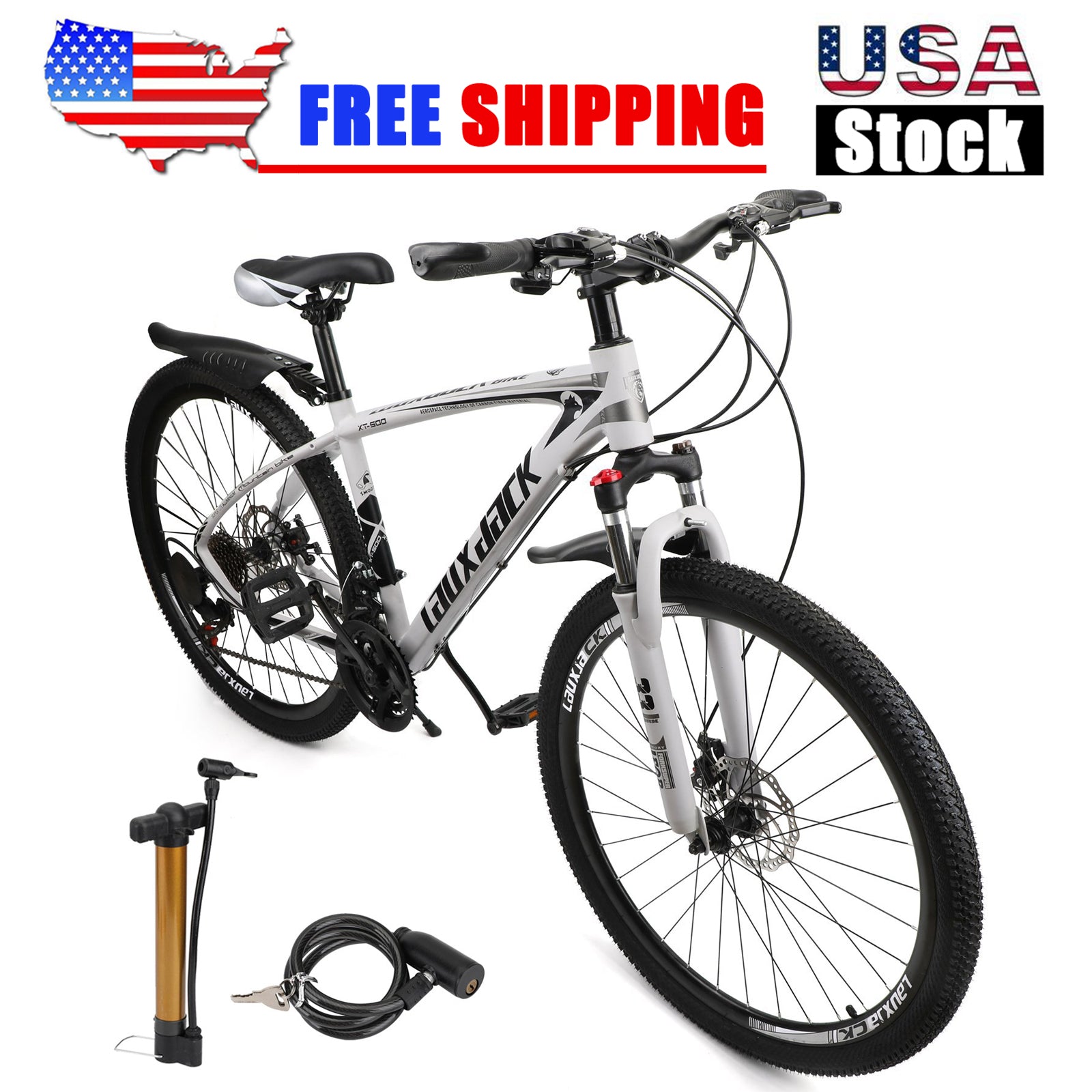 27.5 Inch Mountain Bikes 21 Speed Men's MTB